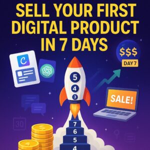 Canva Templates & ChatGPT Prompts: Sell Your First Digital Product in 7 Days