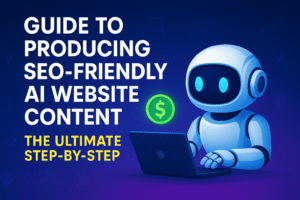 The Ultimate Step-by-Step Guide to Producing SEO-Friendly AI Website Content in 2025