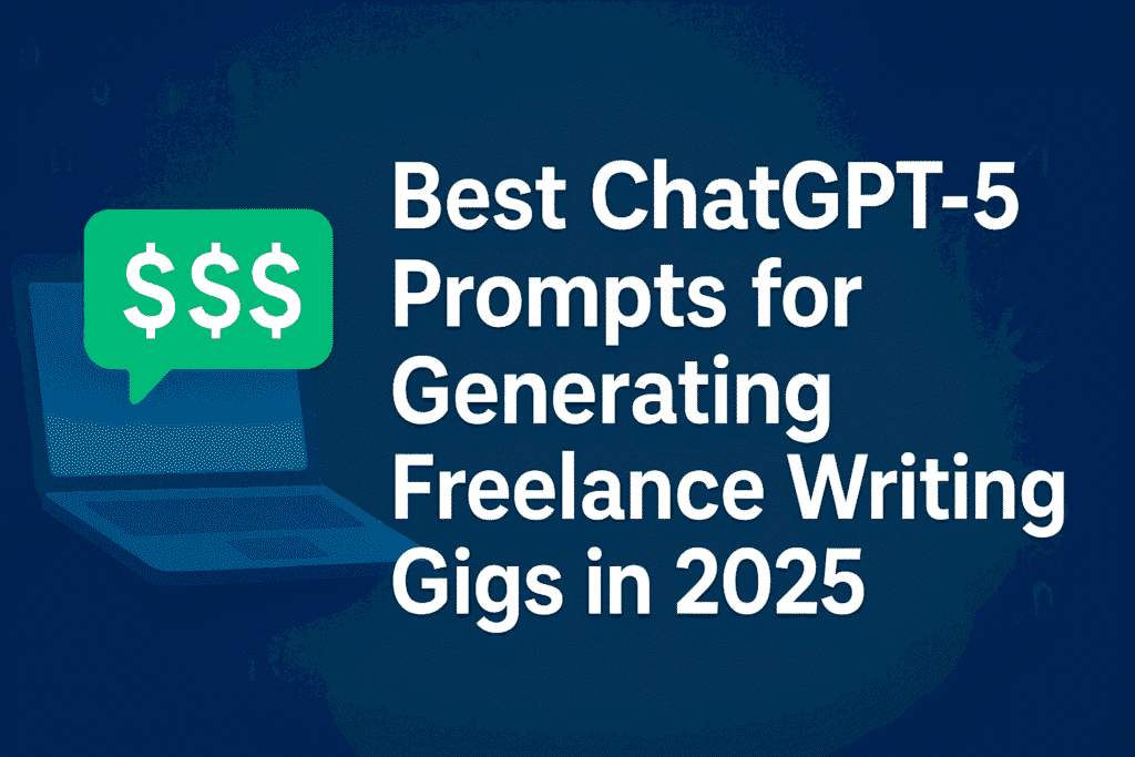 Best ChatGPT-5 Prompts for Generating Freelance Writing Gigs in 2025