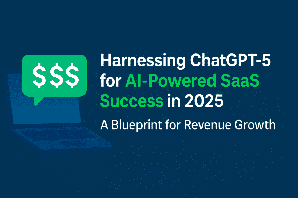 Harnessing ChatGPT-5 for AI-Powered SaaS Success A Blueprint for Revenue Growth