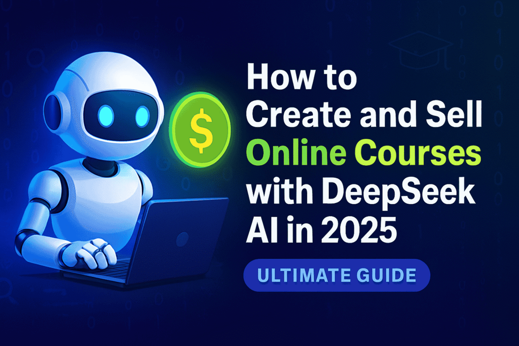 Ultimate Guide: How to Create and Sell Online Courses with DeepSeek AI in 2025