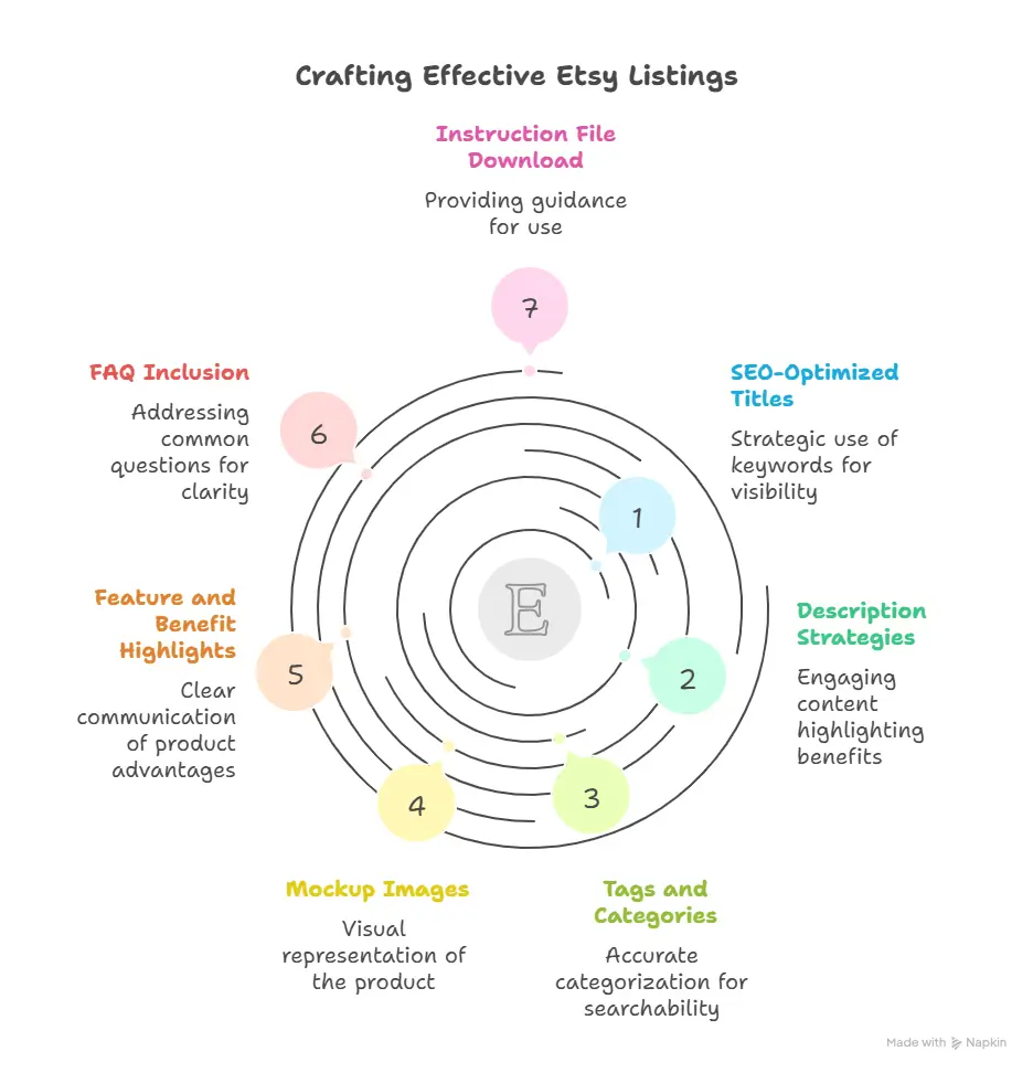 Creating Compelling Etsy Listings for Planner Bundles