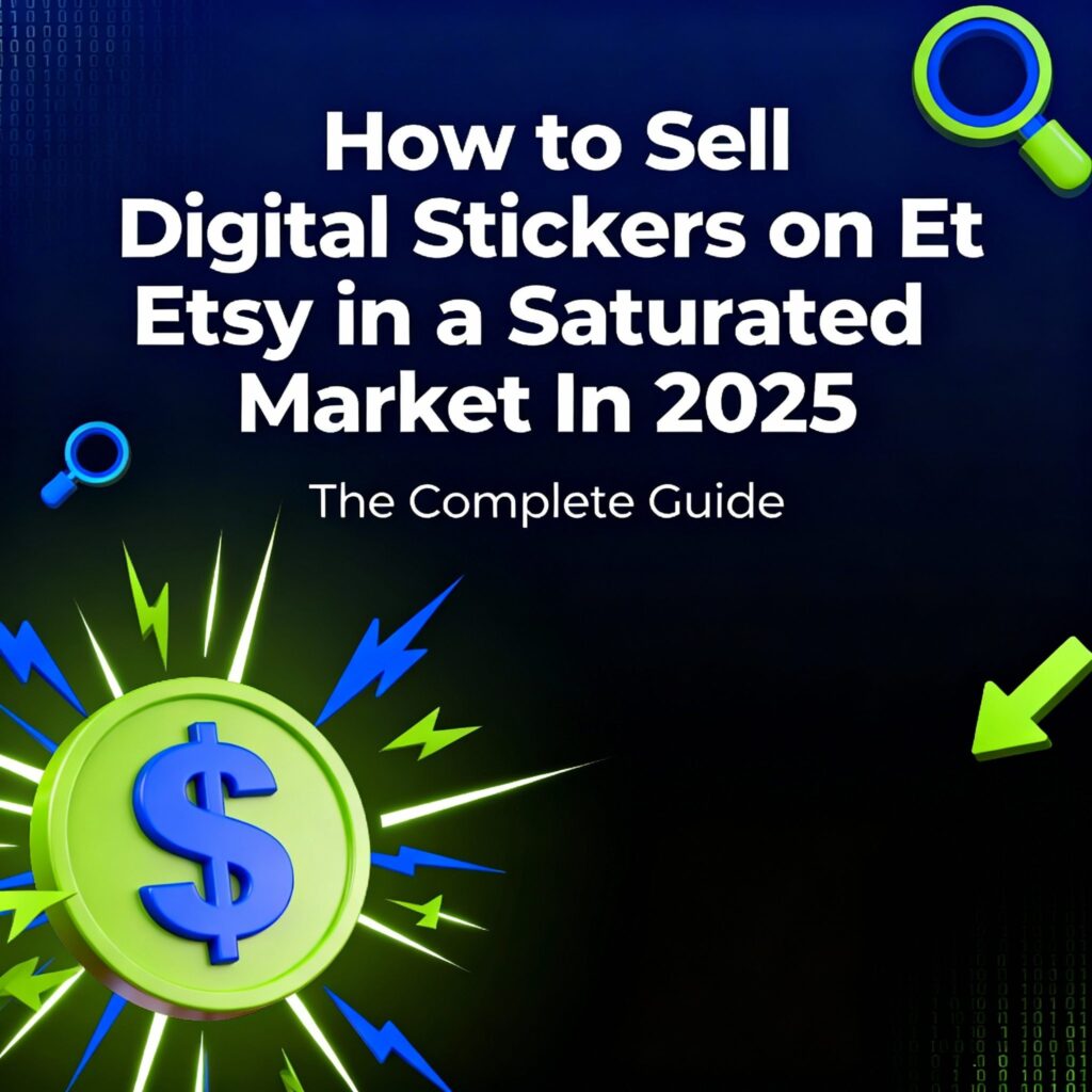 How to Sell Digital Stickers on Etsy in a Saturated Market In 2025